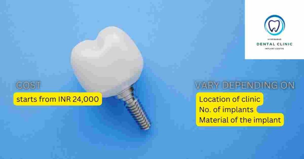 Dental implant cost in Hyderabad